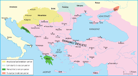Karlofça ve İstanbul Antlaşmaları ile kaybedilen topraklar haritası