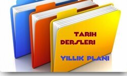 Türk Kültür ve Medeniyet Tarihi Yıllık Planı | 2023-2024 | 2 Saatlik