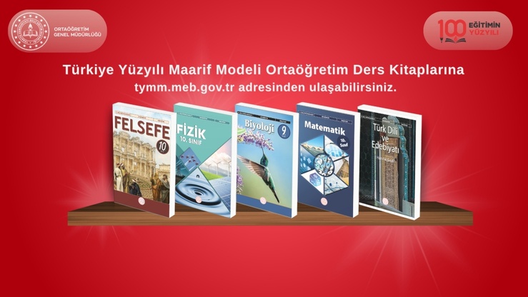 Türkiye Yüzyılı Maarif Modeli Ortaöğretim Ders Kitapları Dijital Erişimde!