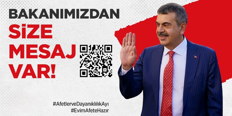 Afetler ve Dayanıklılık Ayı Kapsamında Okullarda Eş Zamanlı Tatbikat Uygulanacak