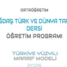 Çağdaş Türk ve Dünya Tarihi Dersi Öğretim Programı   Türkiye Yüzyılı Maarif Modeli 2O26