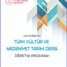 [Tymm] Ortaöğretim Türk Kültür ve Medeniyet Tarihi Dersi (2026)