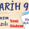 Tarih 9 Dersi 1.dönem 1.yazılı sınavı